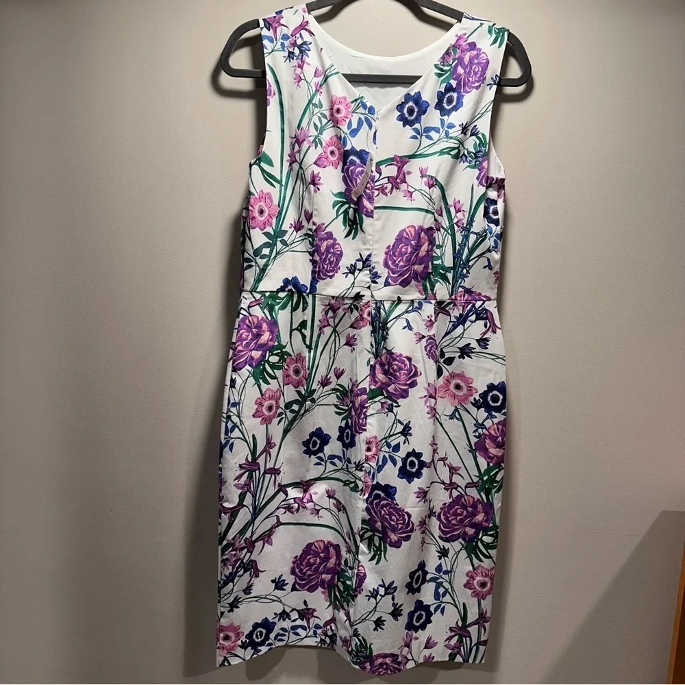 Talbots sateen botanical